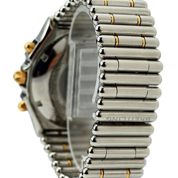 Breitling 39mm Men's Chronomat Two Tone Automatic Bullet Band Watch - Picture 3 of 7
